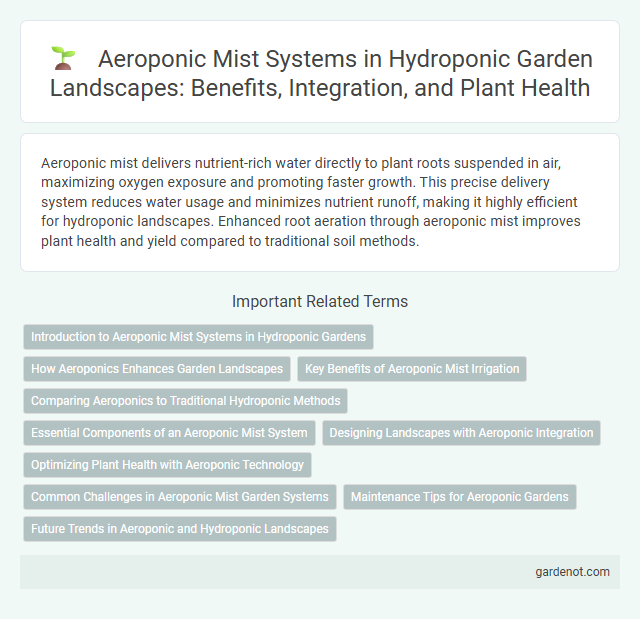 Aeroponic Mist Systems in Hydroponic Garden Landscapes: Benefits, Integration, and Plant Health