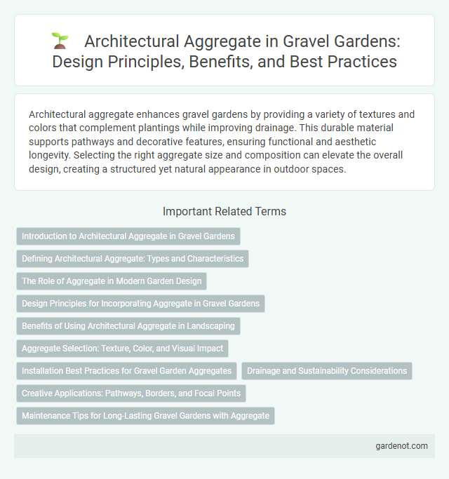 Architectural Aggregate in Gravel Gardens: Design Principles, Benefits, and Best Practices