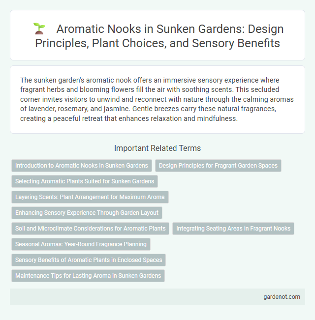 Aromatic Nooks in Sunken Gardens: Design Principles, Plant Choices, and Sensory Benefits
