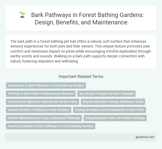 Bark Pathways in Forest Bathing Gardens: Design, Benefits, and Maintenance