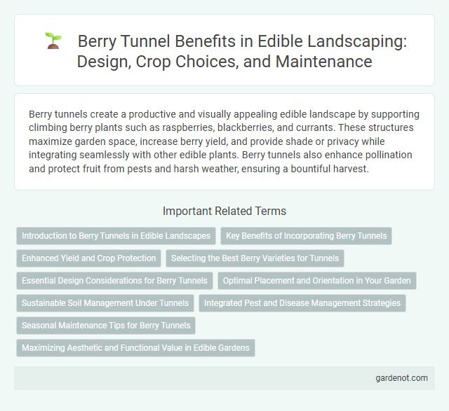 Berry Tunnel Benefits in Edible Landscaping: Design, Crop Choices, and Maintenance