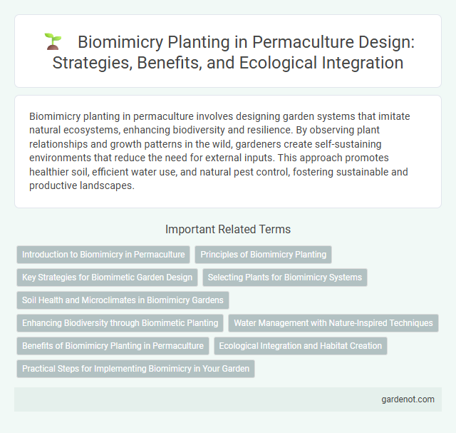 Biomimicry Planting in Permaculture Design: Strategies, Benefits, and Ecological Integration