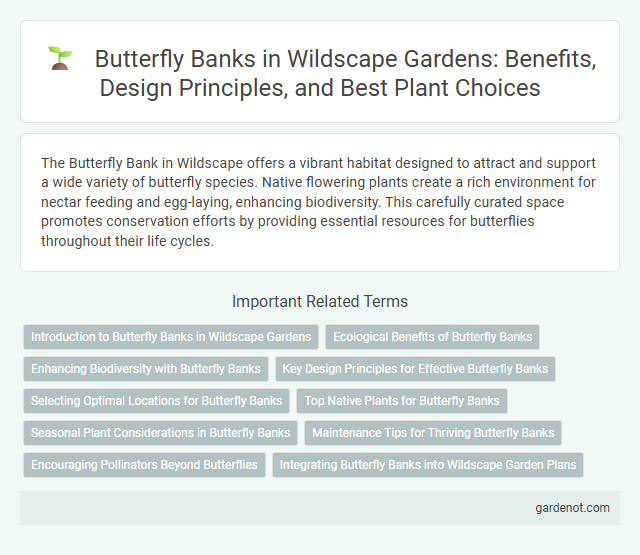 Butterfly Banks in Wildscape Gardens: Benefits, Design Principles, and Best Plant Choices
