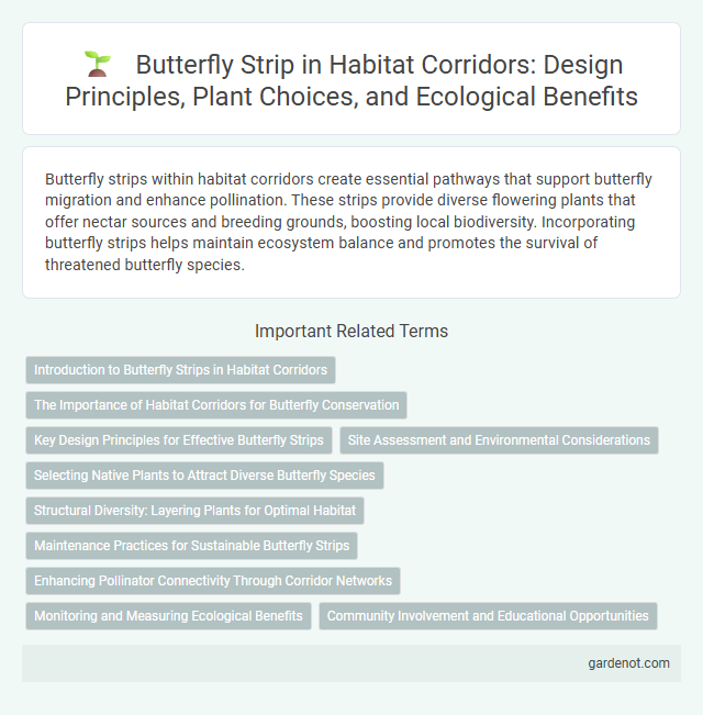 Butterfly Strip in Habitat Corridors: Design Principles, Plant Choices, and Ecological Benefits