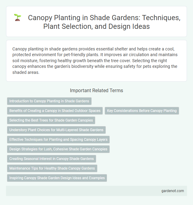 Canopy Planting in Shade Gardens: Techniques, Plant Selection, and Design Ideas