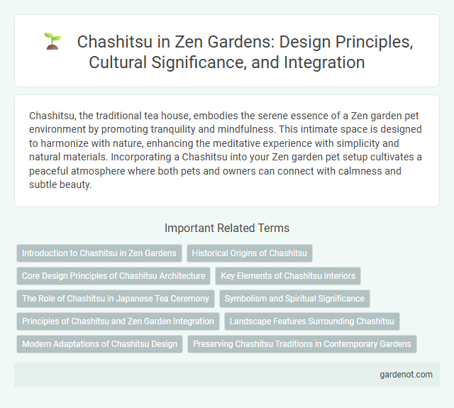 Chashitsu in Zen Gardens: Design Principles, Cultural Significance, and Integration