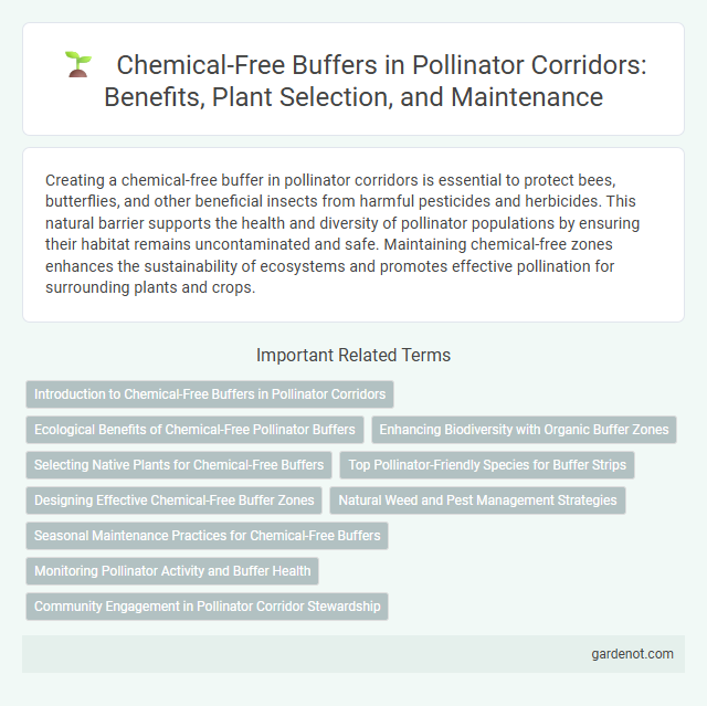 Chemical-Free Buffers in Pollinator Corridors: Benefits, Plant Selection, and Maintenance