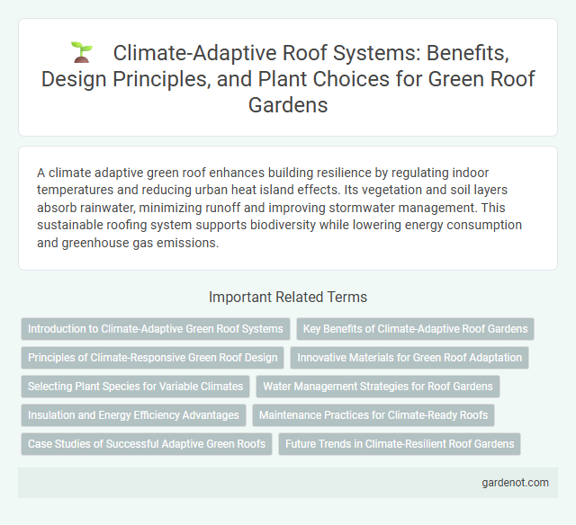 Climate-Adaptive Roof Systems: Benefits, Design Principles, and Plant Choices for Green Roof Gardens
