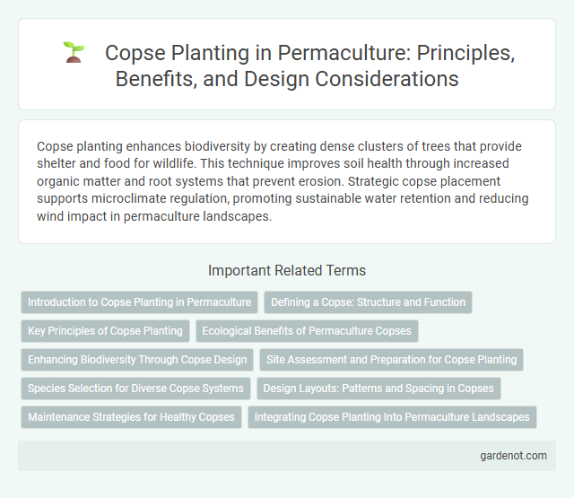 Copse Planting in Permaculture: Principles, Benefits, and Design Considerations