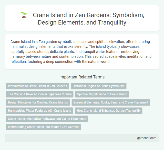 Crane Island in Zen Gardens: Symbolism, Design Elements, and Tranquility