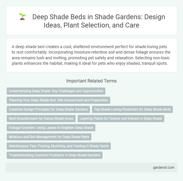 Deep Shade Beds in Shade Gardens: Design Ideas, Plant Selection, and Care