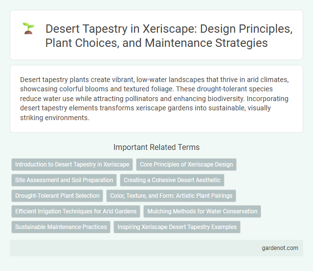 Desert Tapestry in Xeriscape: Design Principles, Plant Choices, and Maintenance Strategies
