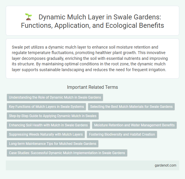 Dynamic Mulch Layer in Swale Gardens: Functions, Application, and Ecological Benefits