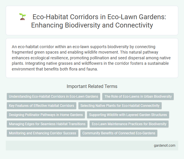 Eco-Habitat Corridors in Eco-Lawn Gardens: Enhancing Biodiversity and Connectivity