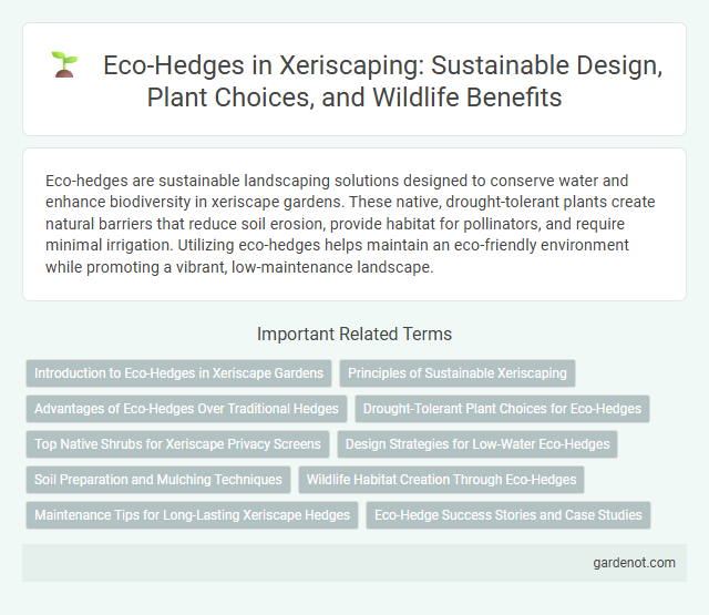 Eco-Hedges in Xeriscaping: Sustainable Design, Plant Choices, and Wildlife Benefits