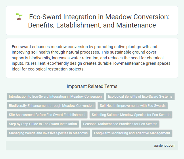 Eco-Sward Integration in Meadow Conversion: Benefits, Establishment, and Maintenance