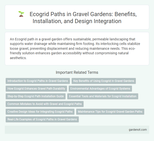 Ecogrid Paths in Gravel Gardens: Benefits, Installation, and Design Integration