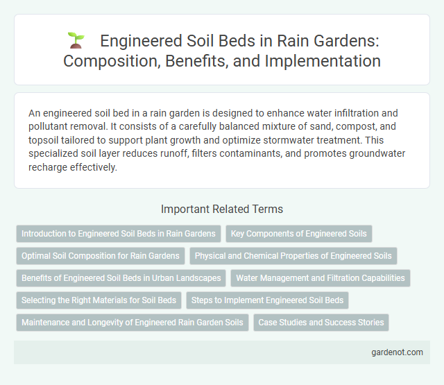 Engineered Soil Beds in Rain Gardens: Composition, Benefits, and Implementation