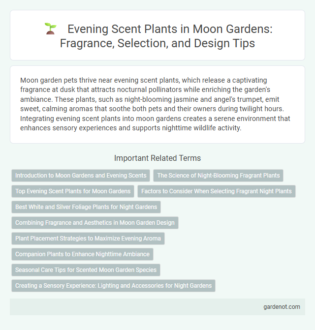 Evening Scent Plants in Moon Gardens: Fragrance, Selection, and Design Tips