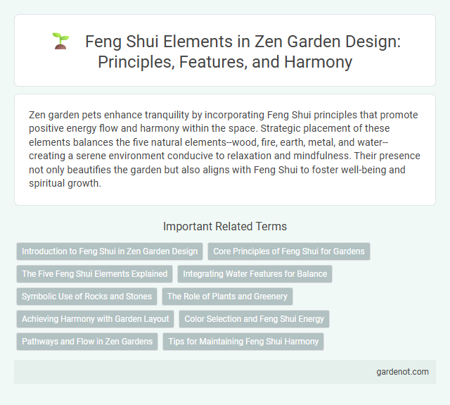 Feng Shui Elements in Zen Garden Design: Principles, Features, and Harmony