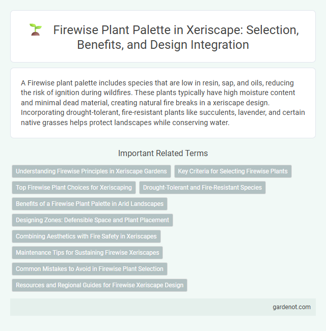 Firewise Plant Palette in Xeriscape: Selection, Benefits, and Design Integration