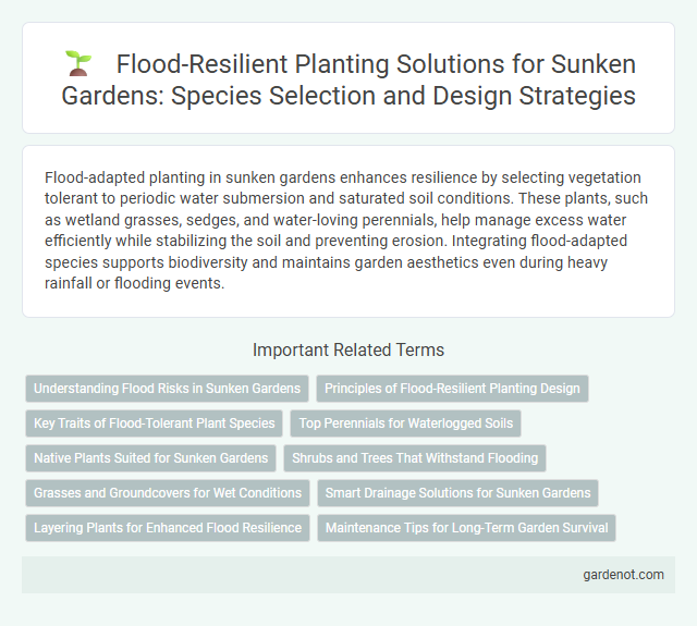 Flood-Resilient Planting Solutions for Sunken Gardens: Species Selection and Design Strategies