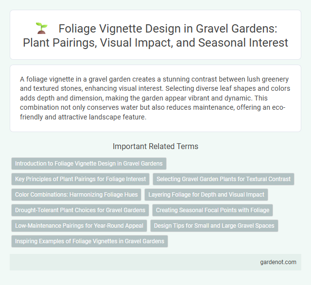 Foliage Vignette Design in Gravel Gardens: Plant Pairings, Visual Impact, and Seasonal Interest