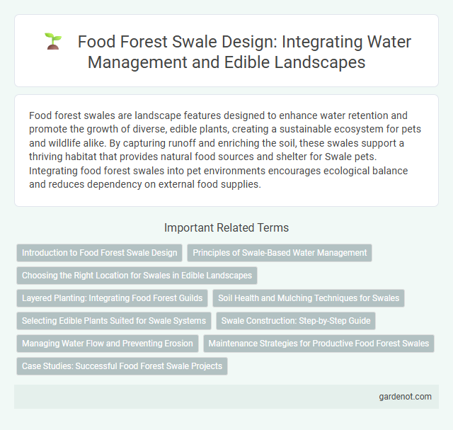 Food Forest Swale Design: Integrating Water Management and Edible Landscapes