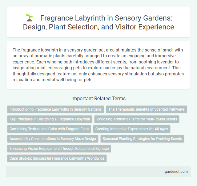 Fragrance Labyrinth in Sensory Gardens: Design, Plant Selection, and Visitor Experience