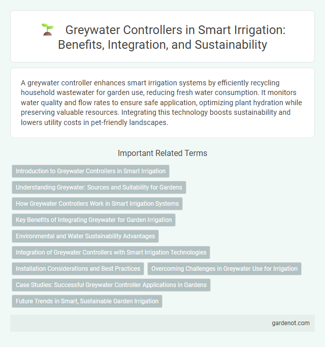 Greywater Controllers in Smart Irrigation: Benefits, Integration, and Sustainability