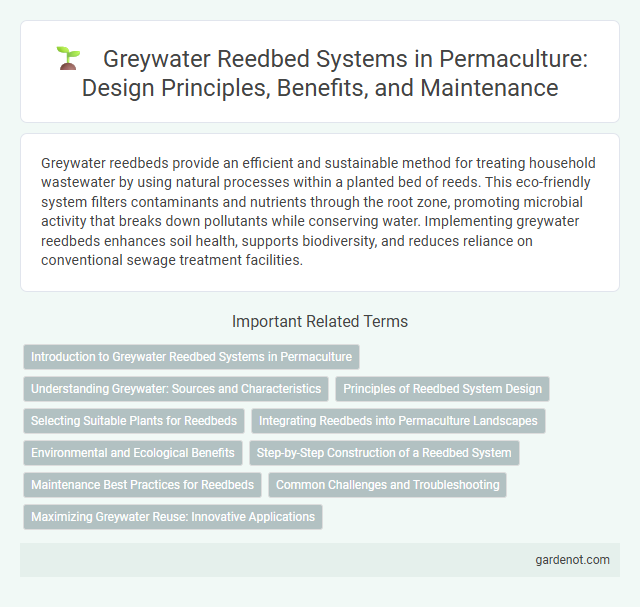 Greywater Reedbed Systems in Permaculture: Design Principles, Benefits, and Maintenance
