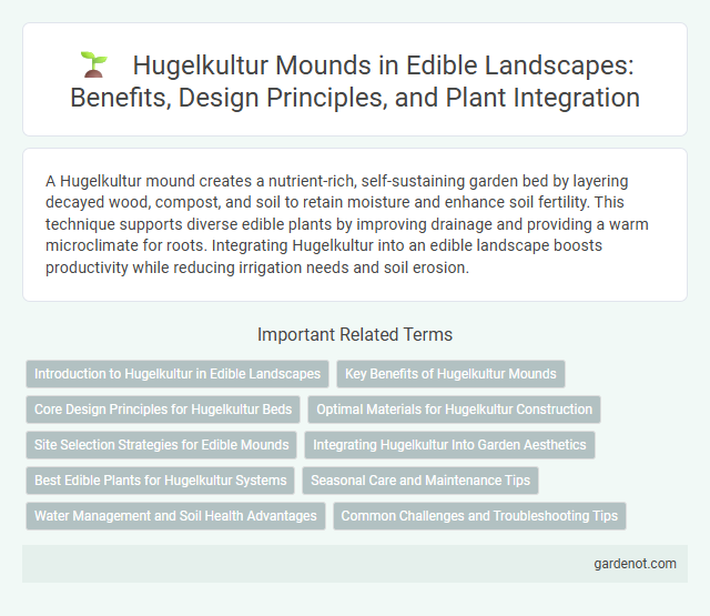 Hugelkultur Mounds in Edible Landscapes: Benefits, Design Principles, and Plant Integration