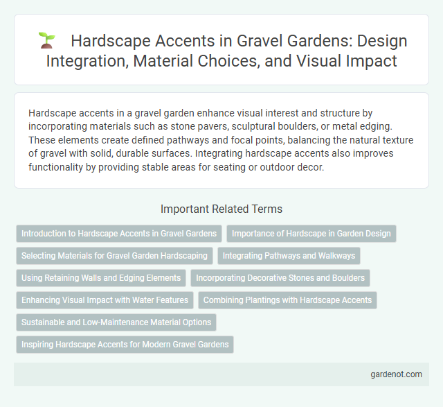 Hardscape Accents in Gravel Gardens: Design Integration, Material Choices, and Visual Impact