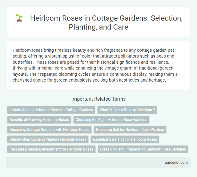 Heirloom Roses in Cottage Gardens: Selection, Planting, and Care