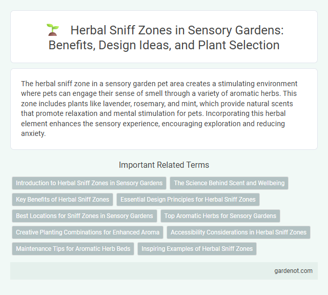 Herbal Sniff Zones in Sensory Gardens: Benefits, Design Ideas, and Plant Selection