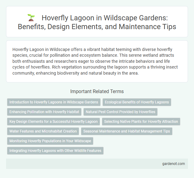 Hoverfly Lagoon in Wildscape Gardens: Benefits, Design Elements, and Maintenance Tips