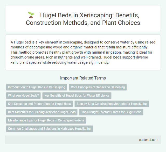 Hugel Beds in Xeriscaping: Benefits, Construction Methods, and Plant Choices