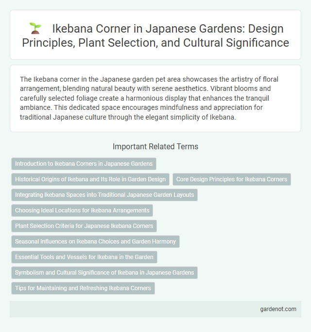Ikebana Corner in Japanese Gardens: Design Principles, Plant Selection, and Cultural Significance