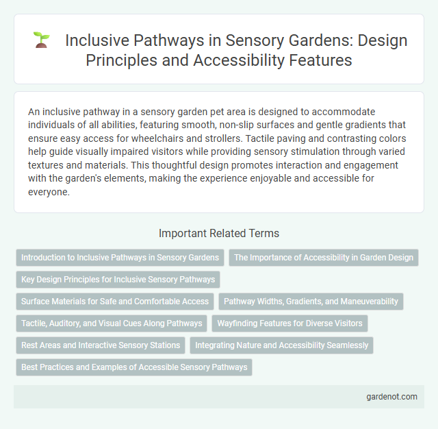 Inclusive Pathways in Sensory Gardens: Design Principles and Accessibility Features