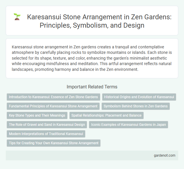 Karesansui Stone Arrangement in Zen Gardens: Principles, Symbolism, and Design