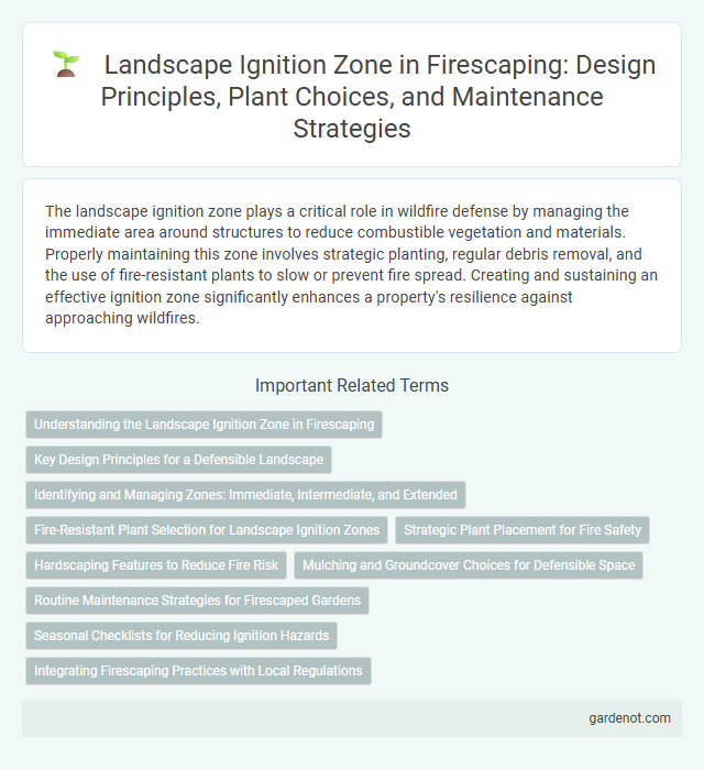 Landscape Ignition Zone in Firescaping: Design Principles, Plant Choices, and Maintenance Strategies