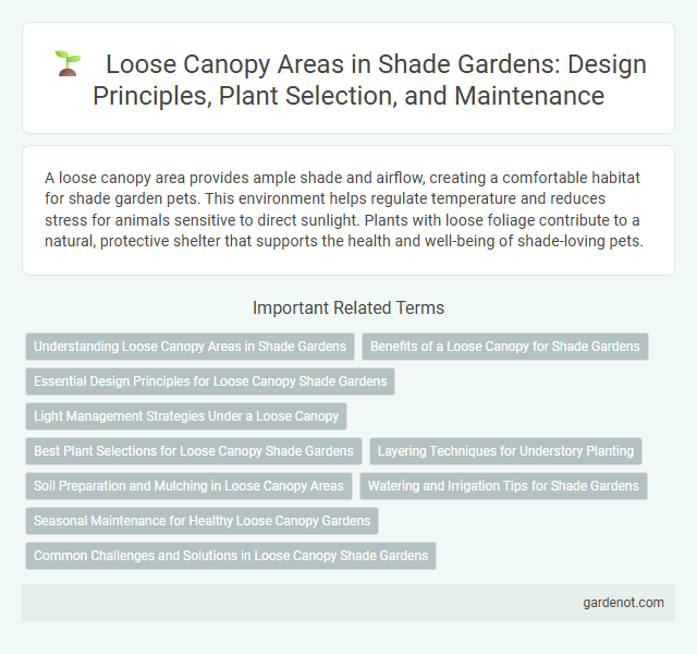 Loose Canopy Areas in Shade Gardens: Design Principles, Plant Selection, and Maintenance