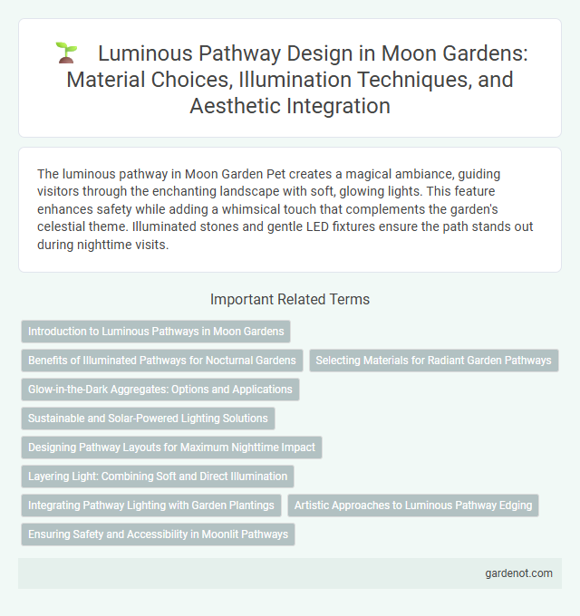 Luminous Pathway Design in Moon Gardens: Material Choices, Illumination Techniques, and Aesthetic Integration