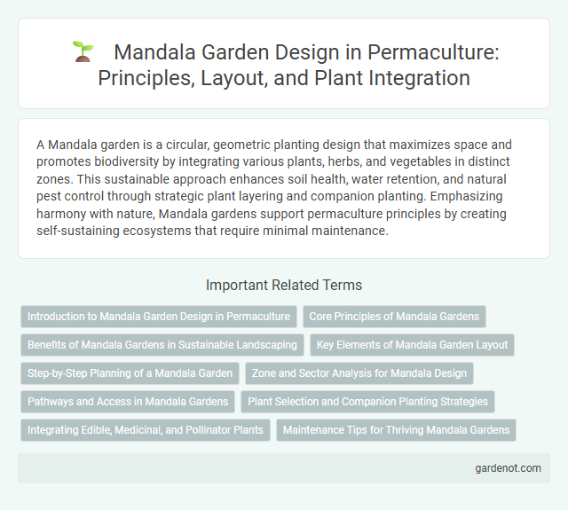 Mandala Garden Design in Permaculture: Principles, Layout, and Plant Integration