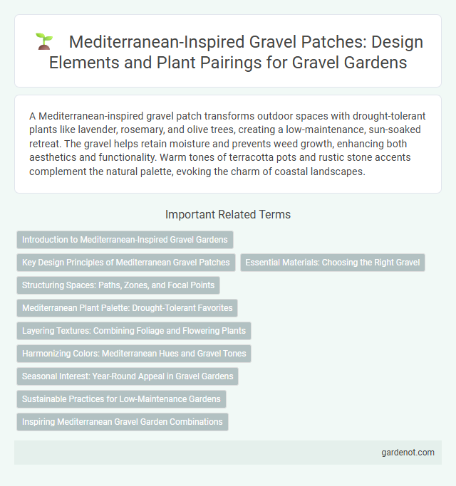 Mediterranean-Inspired Gravel Patches: Design Elements and Plant Pairings for Gravel Gardens