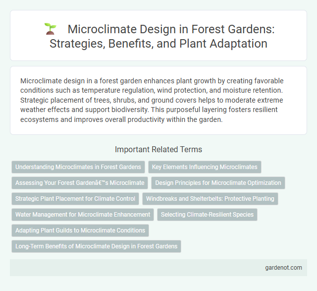 Microclimate Design in Forest Gardens: Strategies, Benefits, and Plant Adaptation