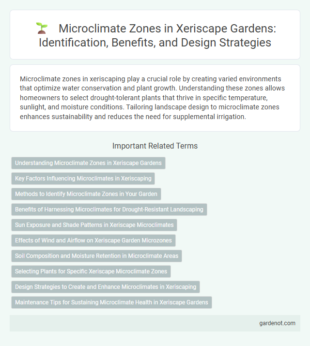 Microclimate Zones in Xeriscape Gardens: Identification, Benefits, and Design Strategies