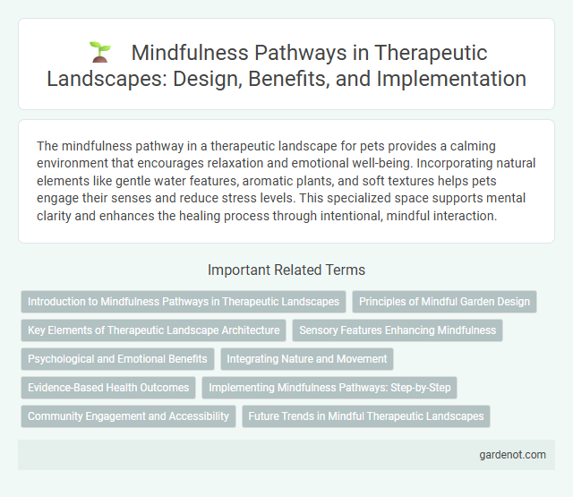 Mindfulness Pathways in Therapeutic Landscapes: Design, Benefits, and Implementation