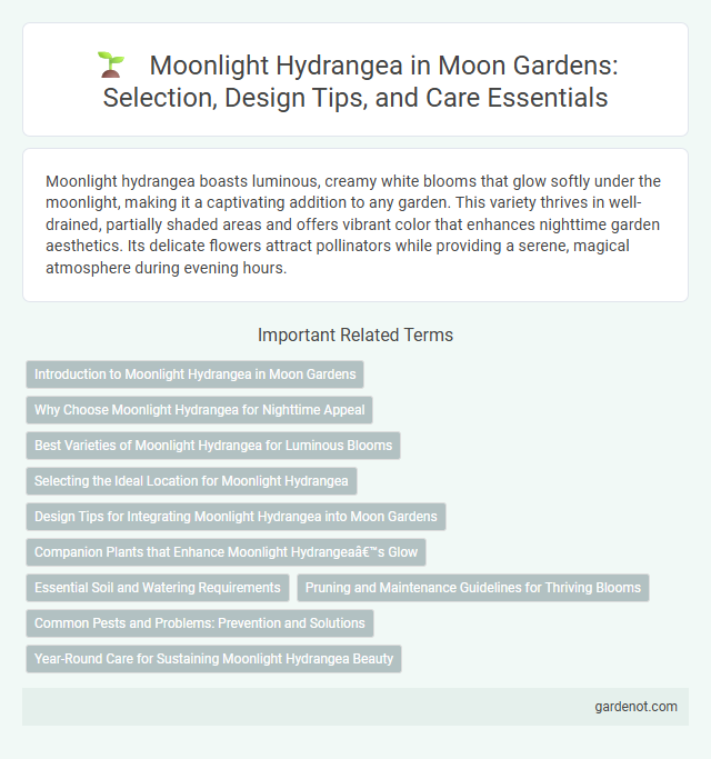 Moonlight Hydrangea in Moon Gardens: Selection, Design Tips, and Care Essentials