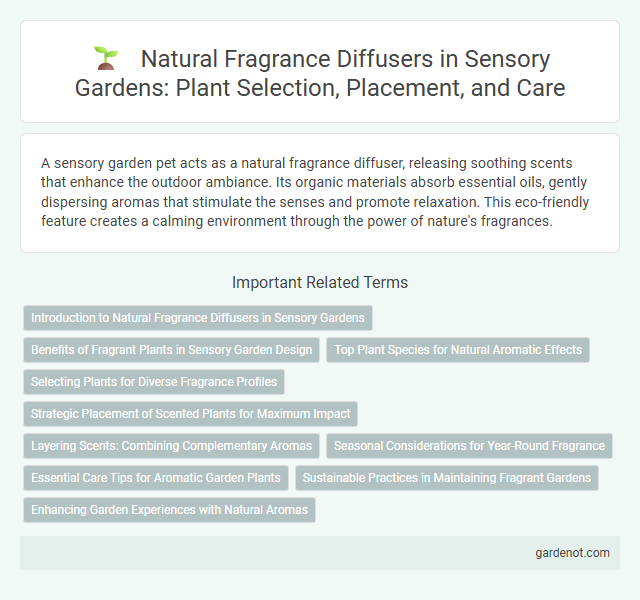 Natural Fragrance Diffusers in Sensory Gardens: Plant Selection, Placement, and Care
